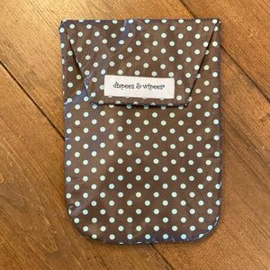 Diapees and Wipees Pouch